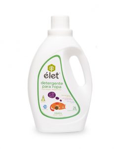 PT206 ÉLET Detergente para Ropa Sin Sulfatos 2L (8pzs)