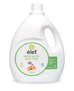 PT207 ÉLET Detergente para Ropa Sin Sulfatos 5L (5pzs)