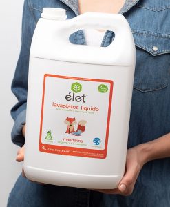 PT215 ÉLET Lavaplatos Líquido Mandarina 4L (6pzs) - Imagen 3