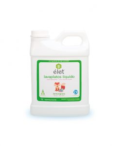 PT212 ÉLET Lavaplatos Líquido Lemongrass 1L (8pzs)
