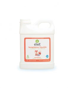 PT214 ÉLET Lavaplatos Líquido Mandarina 1L (8pzs)